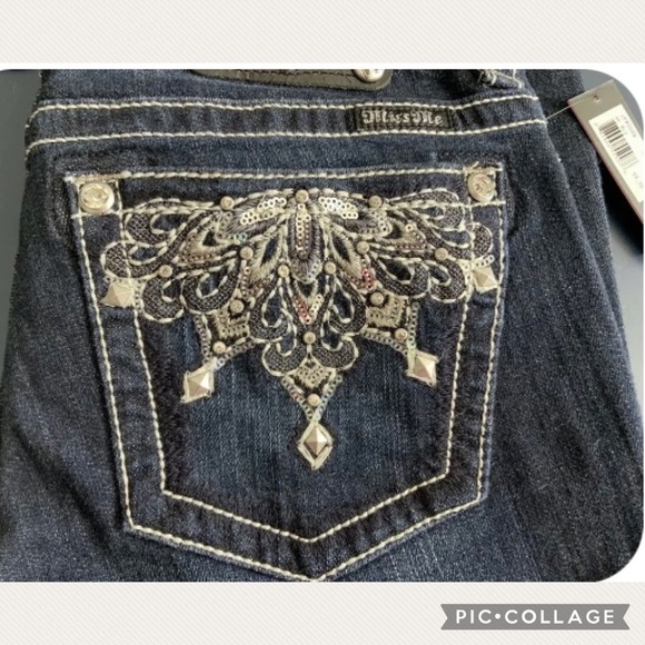 Miss Me Jeans size 34 x 34 Signature Boot Cut
Rainbow Sequins! Awesome Nwt - Picture 9 of 11